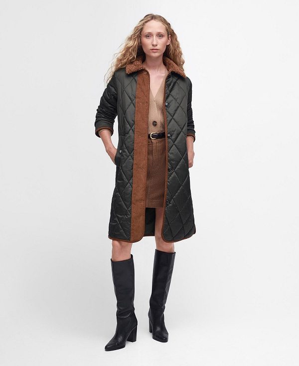 Barbour Mulgrave Quilted Jacket μαυρα | BABO89288