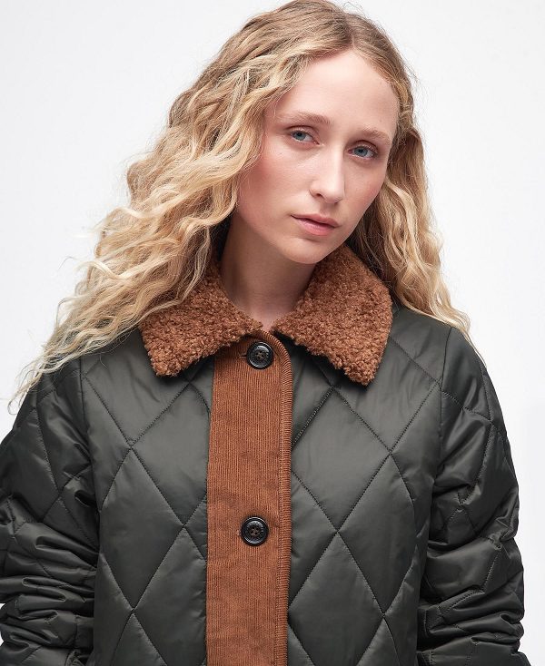 Barbour Mulgrave Quilted Jacket μαυρα | BABO89288