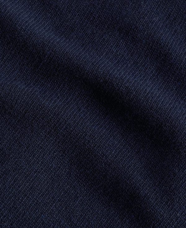 Barbour Nelson Essential Full-zip Jumper σκουρο μπλε | BABO88583