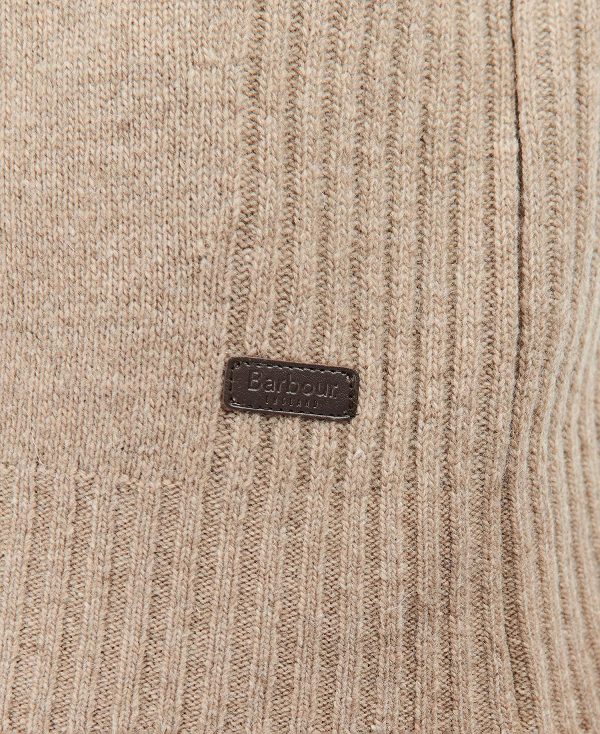 Barbour Nelson Essential Half-zip Jumper γκρι | BABO88557
