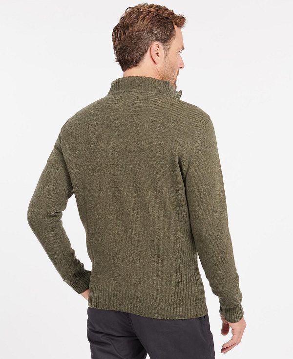 Barbour Nelson Essential Half-zip Jumper σκουρο μπλε | BABO88587