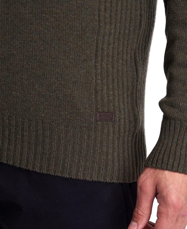 Barbour Nelson Essential Half-zip Jumper σκουρο μπλε | BABO88587