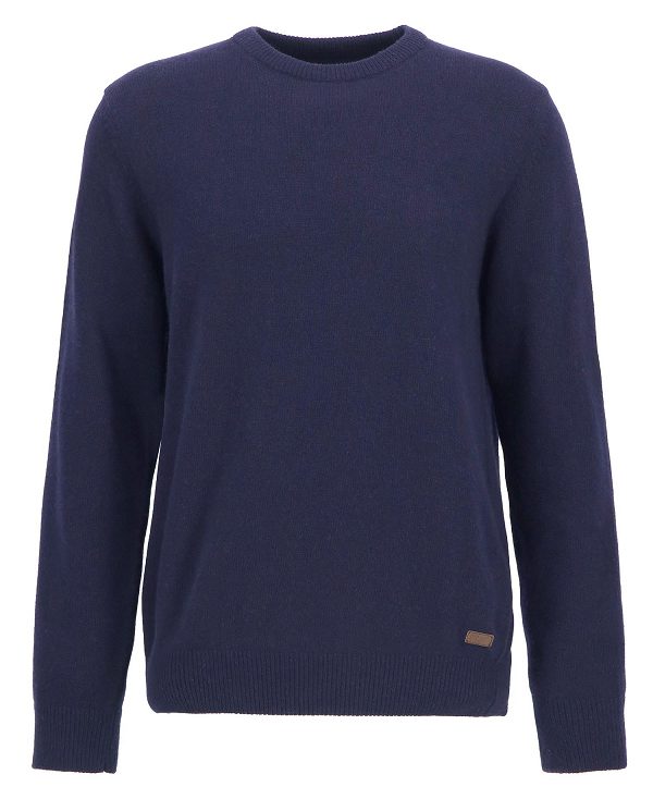Barbour Nelson Essential Sweatshirt σκουρο μπλε | BABO88523