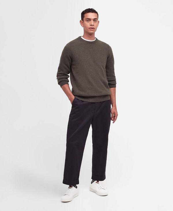 Barbour Nelson Essential Sweatshirt σκουρο μπλε | BABO88569