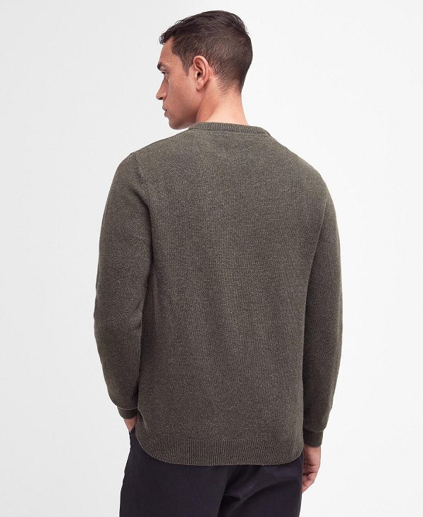 Barbour Nelson Essential Sweatshirt σκουρο μπλε | BABO88569
