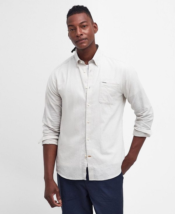 Barbour Nelson Tailored Shirt μπλε | BABO87745