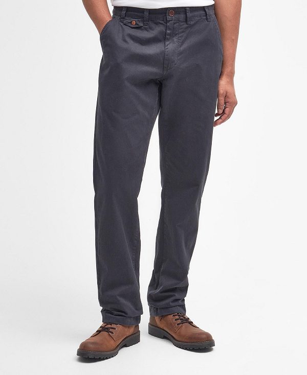 Barbour Neuston Twill Chinos σκούρο πρασινο | BABO88759