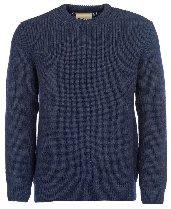 Barbour New Tyne Jumper σκουρο μπλε | BABO88553