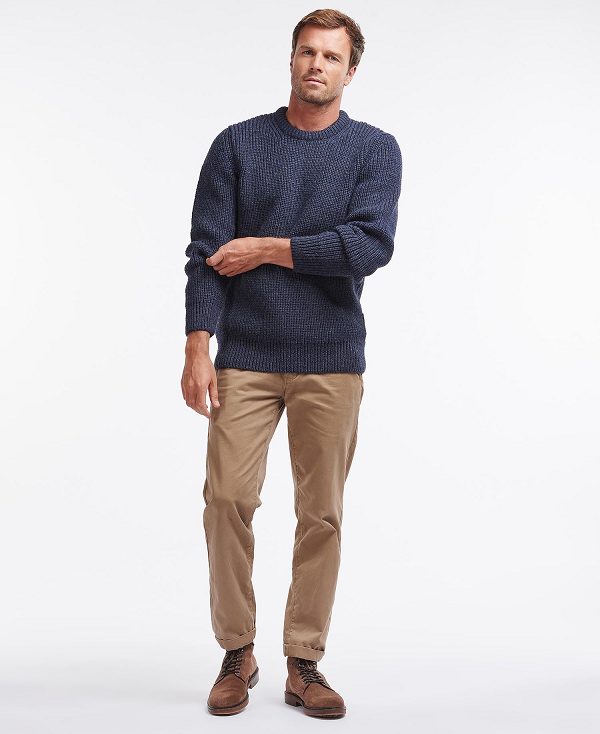Barbour New Tyne Jumper σκουρο μπλε | BABO88553