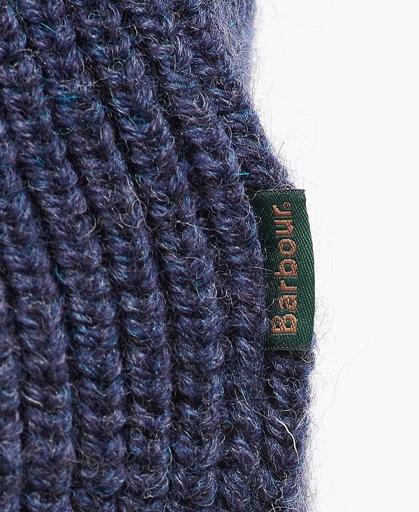 Barbour New Tyne Jumper σκουρο μπλε | BABO88553