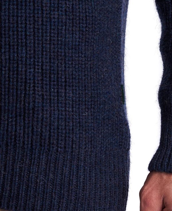 Barbour New Tyne Jumper σκουρο μπλε | BABO88553
