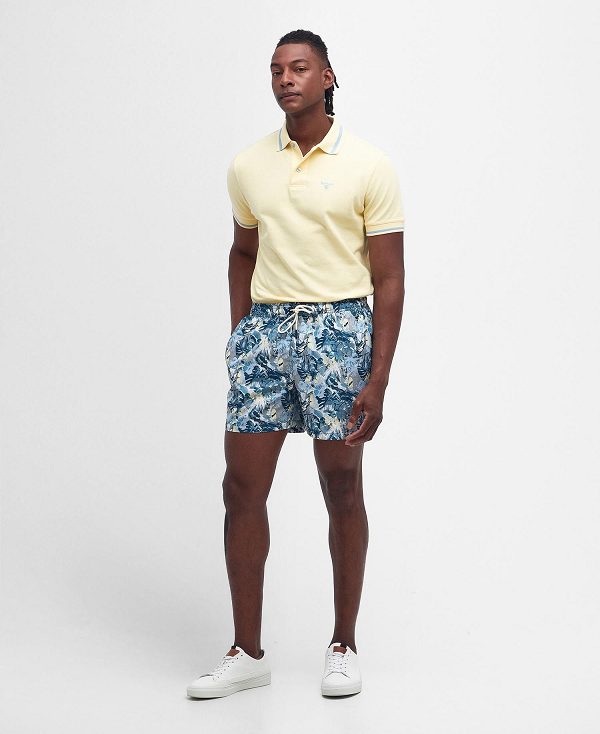 Barbour Newbridge Polo Shirt λεμόνι | BABO88142