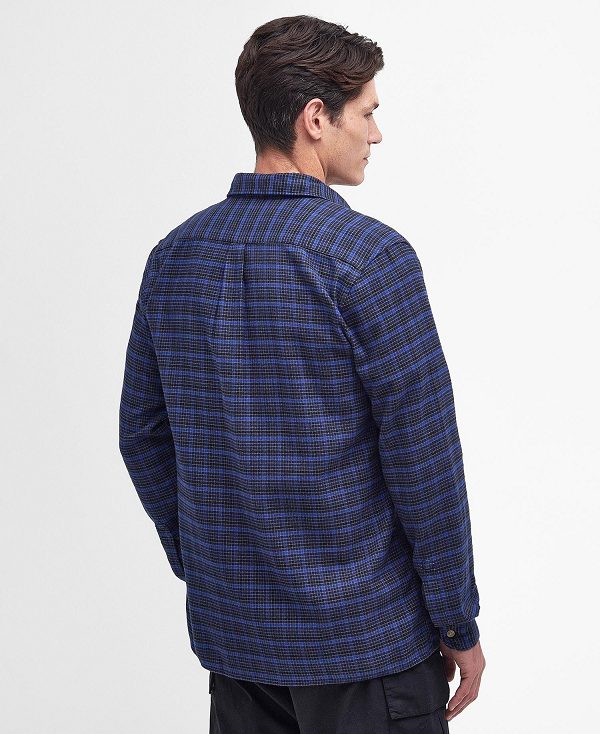 Barbour Newhaven Tailored Shirt μαυρα | BABO87675