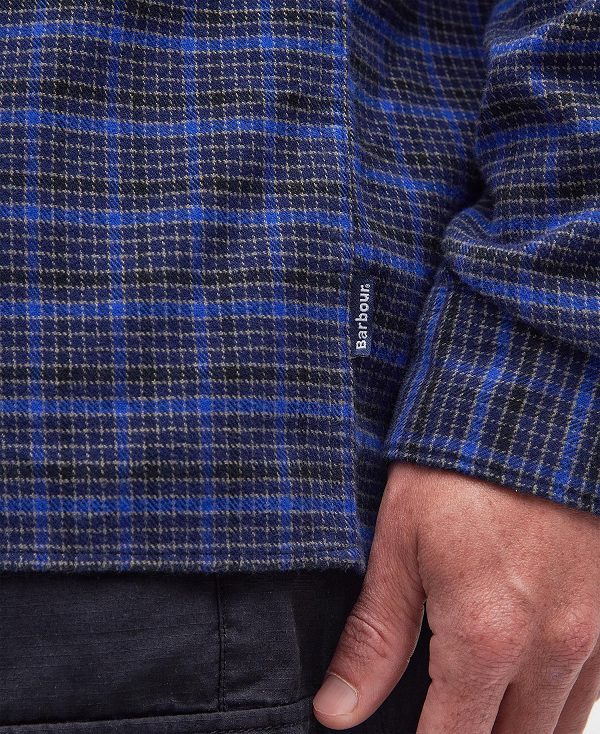 Barbour Newhaven Tailored Shirt μαυρα | BABO87675