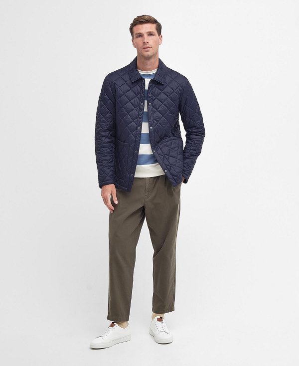 Barbour Newton Quilted Jacket Ελιά | BABO87327