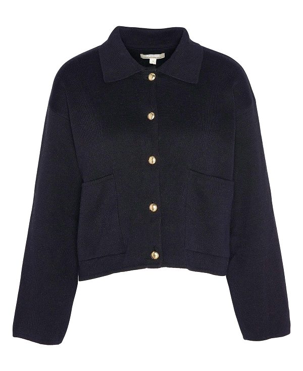Barbour Noelle Cardigan μαυρα | BABO89749