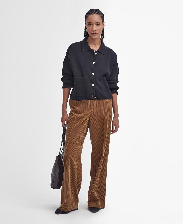 Barbour Noelle Cardigan μαυρα | BABO89749