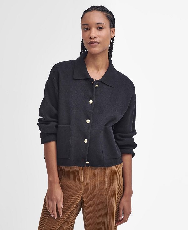 Barbour Noelle Cardigan μαυρα | BABO89749