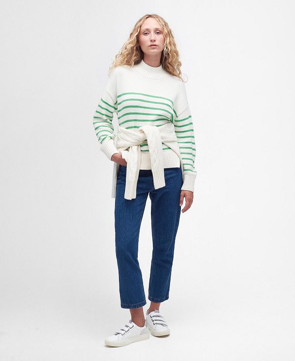 Barbour Oakfield Knitted Jumper Stripes | BABO89675
