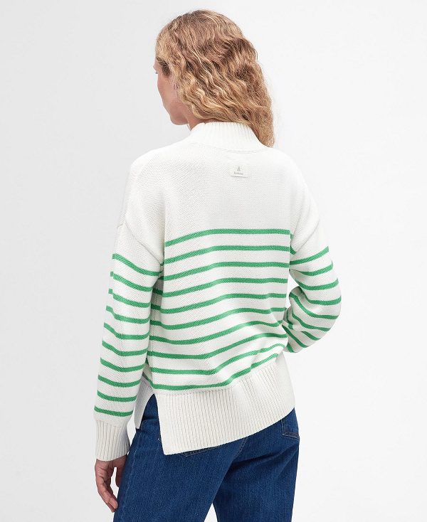 Barbour Oakfield Knitted Jumper Stripes | BABO89675