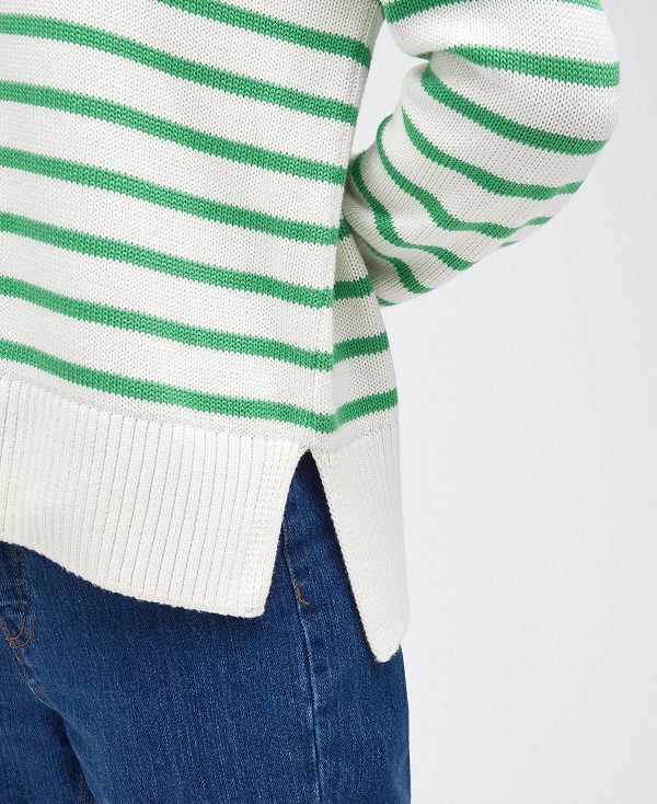 Barbour Oakfield Knitted Jumper Stripes | BABO89675