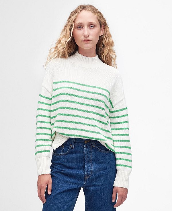 Barbour Oakfield Knitted Jumper Stripes | BABO89675