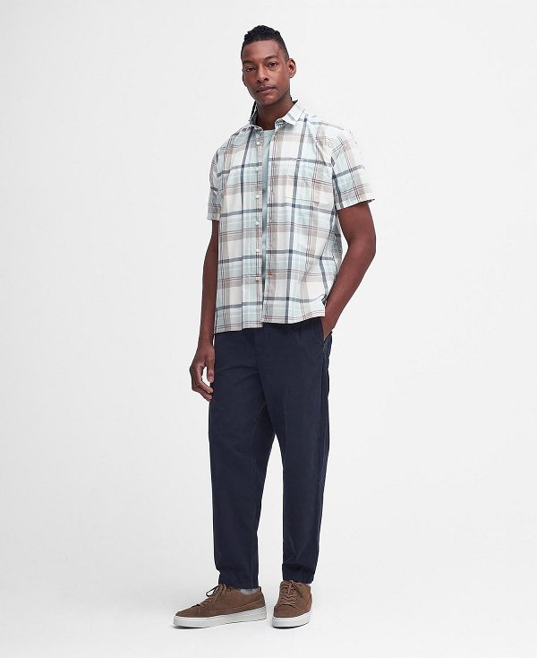 Barbour Oakfield Regular Short-sleeved Shirt Πολύχρωμο | BABO87768