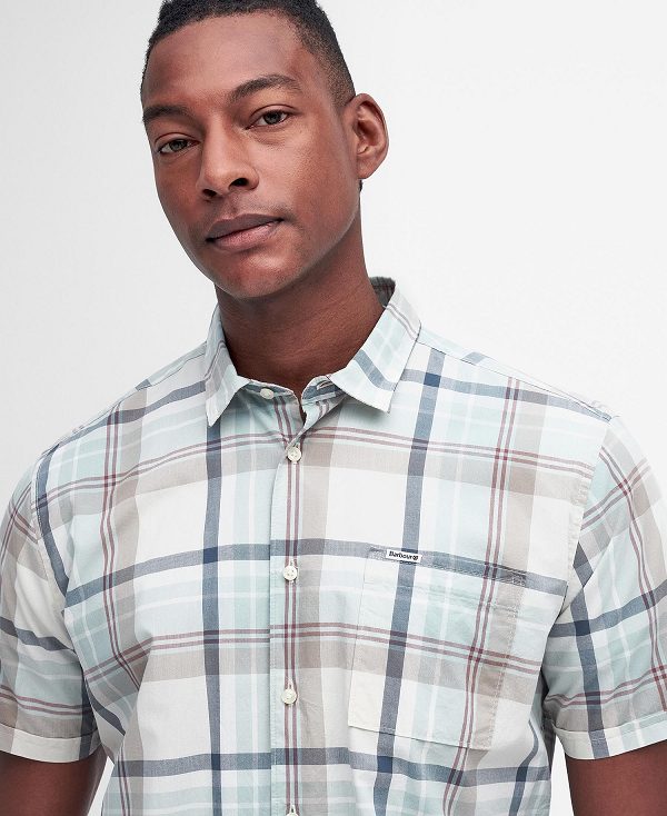 Barbour Oakfield Regular Short-sleeved Shirt Πολύχρωμο | BABO87768