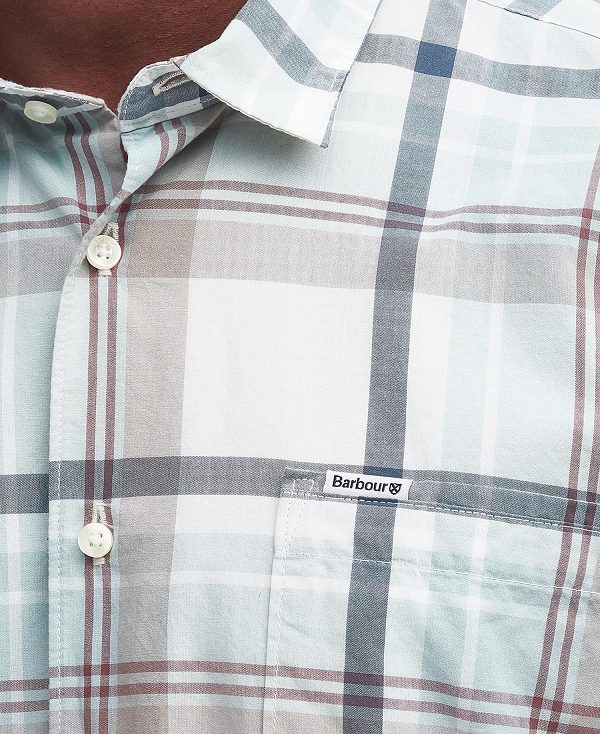 Barbour Oakfield Regular Short-sleeved Shirt Πολύχρωμο | BABO87768