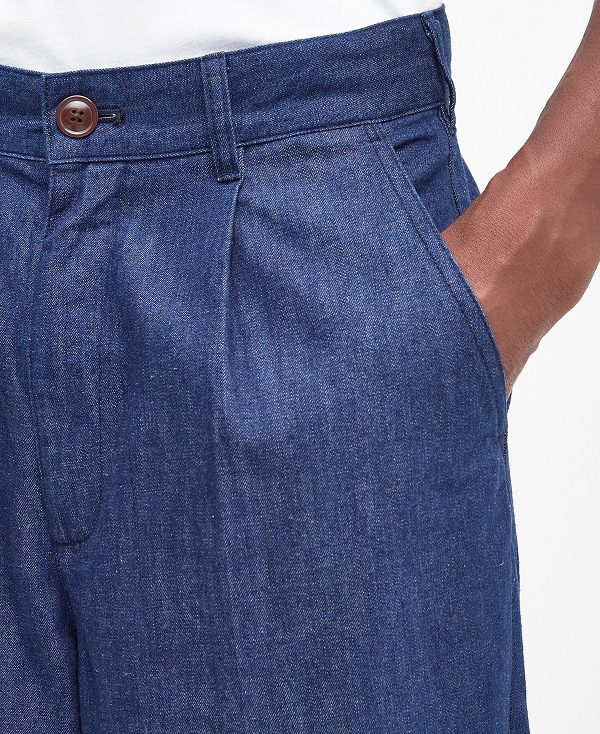 Barbour Orchard Pinnacle Trousers μπλε σκουρο | BABO88772