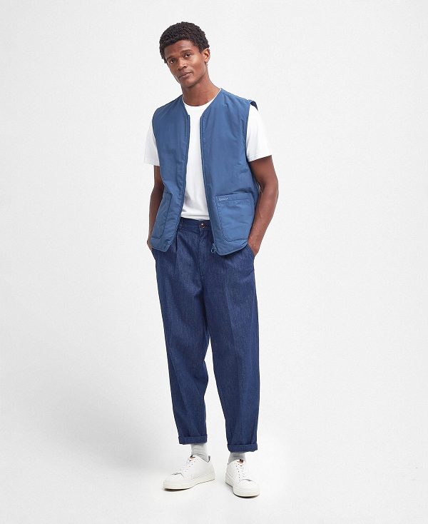 Barbour Orchard Pinnacle Trousers μπλε σκουρο | BABO88772