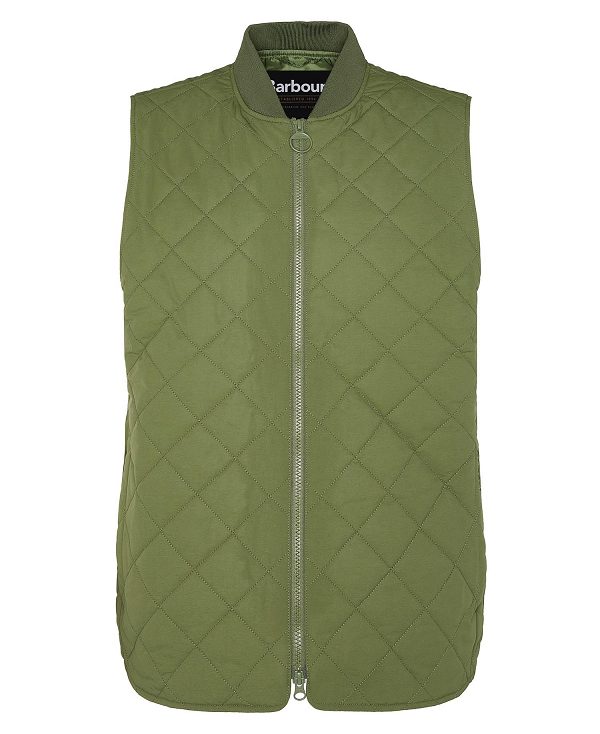 Barbour Orton Quilted Gilet πρασινο | BABO87563