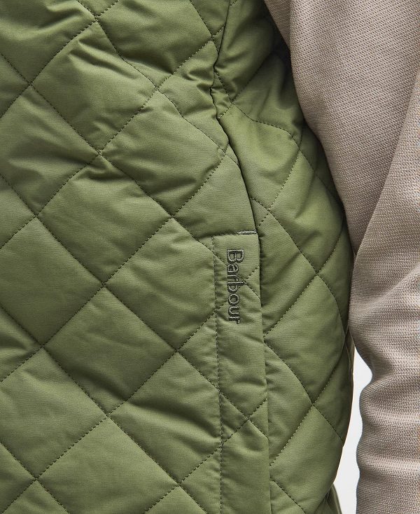 Barbour Orton Quilted Gilet πρασινο | BABO87563