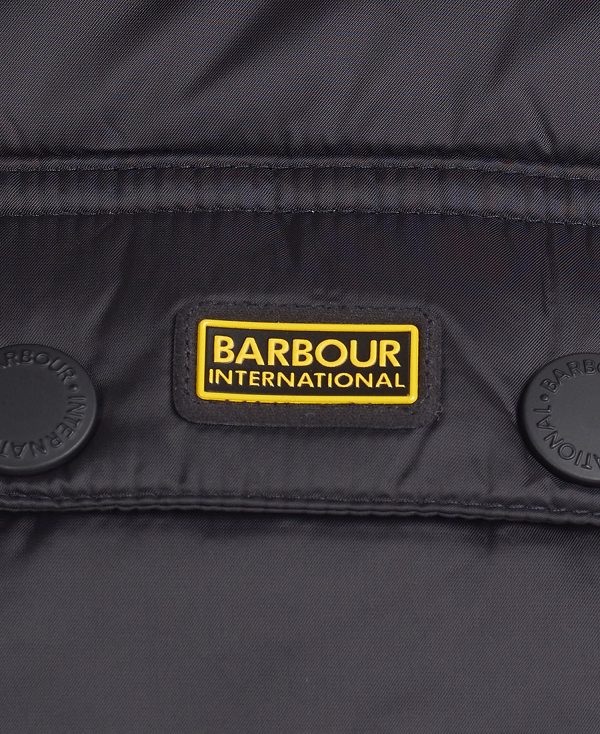 Barbour Ousten Hooded Gilet μαυρα | BABO87524