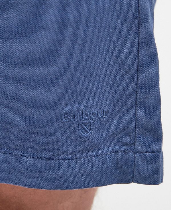 Barbour Oxtown Drawcord Shorts σκούρο μπλε | BABO88779