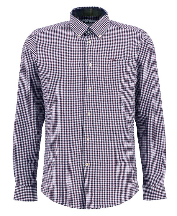 Barbour Padshaw Tailored Shirt κοκκινα | BABO87817