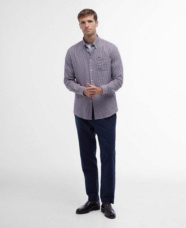 Barbour Padshaw Tailored Shirt κοκκινα | BABO87817