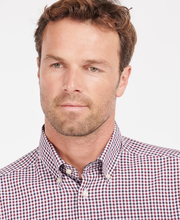 Barbour Padshaw Tailored Shirt κοκκινα | BABO87817