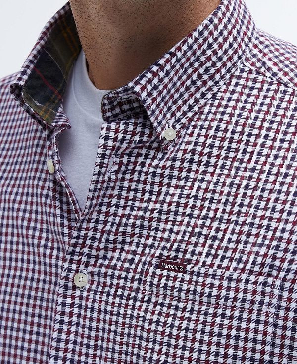 Barbour Padshaw Tailored Shirt κοκκινα | BABO87817
