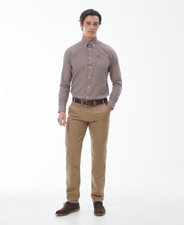Barbour Padshaw Tailored Shirt Μπεζ | BABO87819