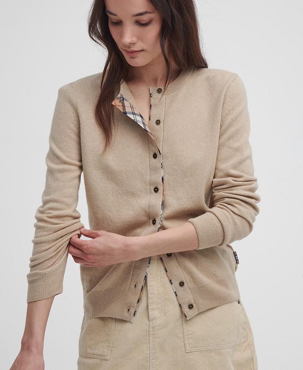 Barbour Pendle Cardigan πορτοκαλι | BABO89776