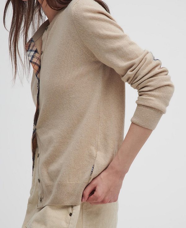 Barbour Pendle Cardigan πορτοκαλι | BABO89776