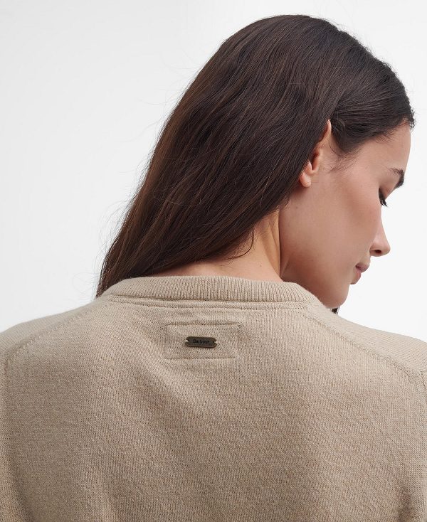 Barbour Pendle Cardigan πορτοκαλι | BABO89776