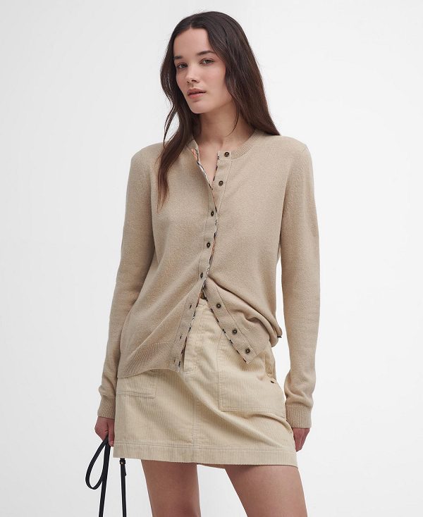 Barbour Pendle Cardigan πορτοκαλι | BABO89776