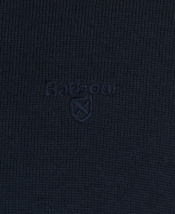 Barbour Pima Cotton Crew Neck σκουρο μπλε | BABO88589