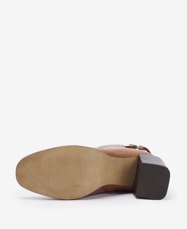 Barbour Piper Heeled Ankle Boots καφε | BABO89884