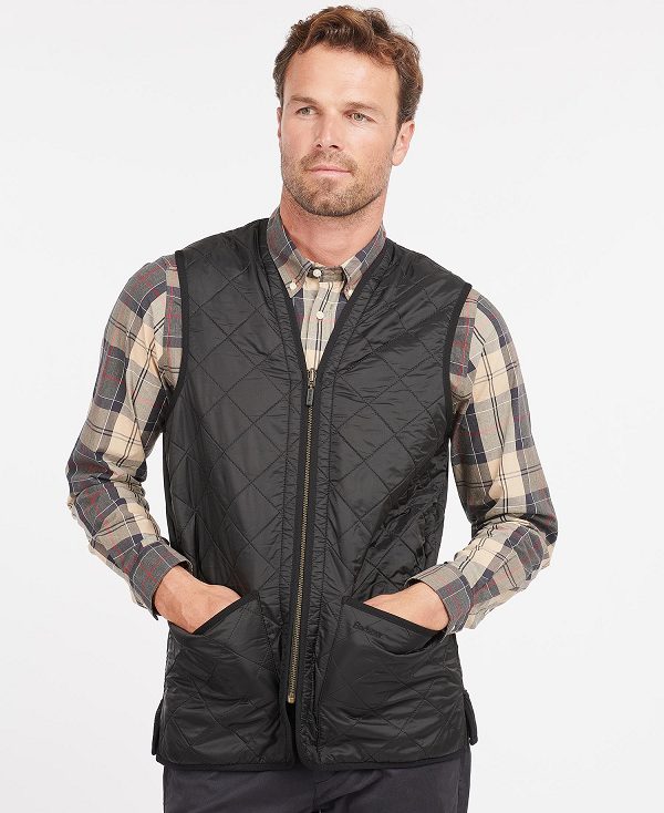 Barbour Polarquilt Zip-in Liner μαυρα | BABO87510