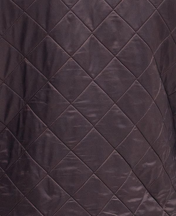 Barbour Polarquilt Zip-in Liner σκούρο καφε | BABO87509