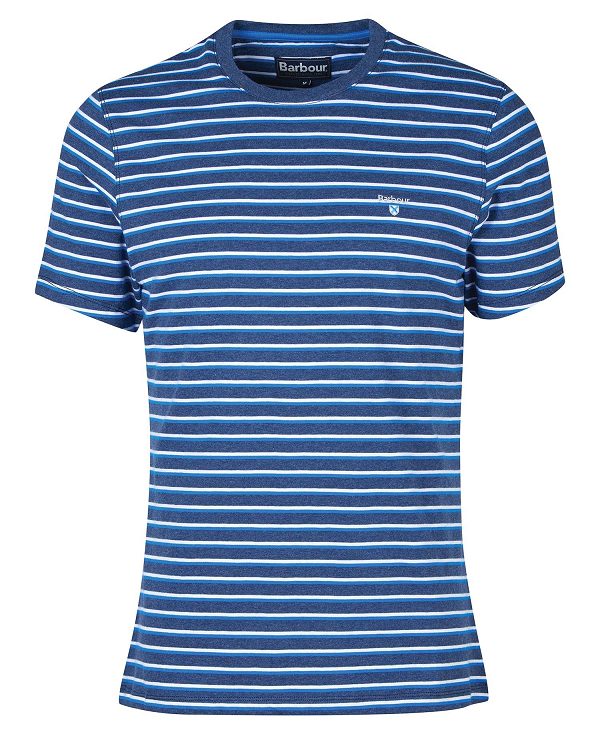Barbour Ponte Striped T-shirt γκρι | BABO88375
