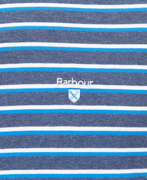 Barbour Ponte Striped T-shirt γκρι | BABO88375